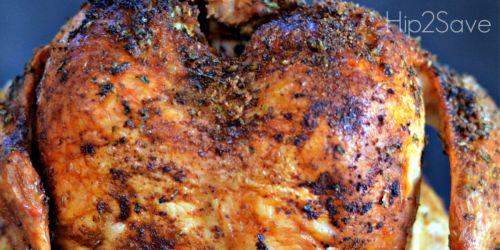 Easy Roasted Beer Can Chicken