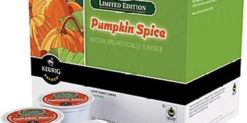 Staples.com: Green Mountain Pumpkin Spice K-Cups ONLY 29¢ Each (My Favorite Fall Flavor!)