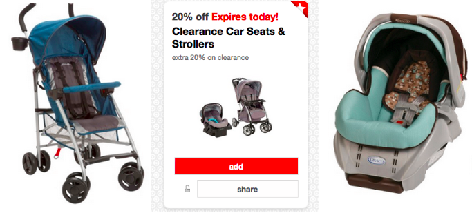 target clearance car seats