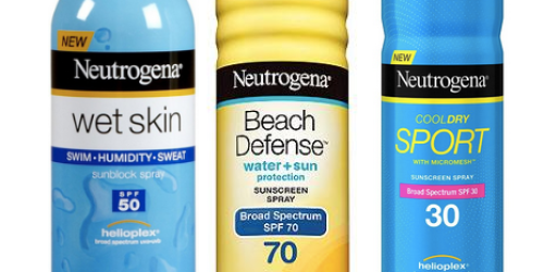 Target: Great Deals on Neutrogena Sunscreen