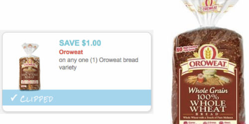 High Value $1/1 Oroweat Bread Printable Coupon (Reset!) = Possibly FREE at Dollar Tree