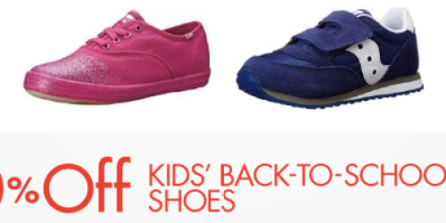 Amazon: Spend $50 on Select Kids’ Back to School Shoes (Stride Rite, Sperry, & More) = Extra 20% Off