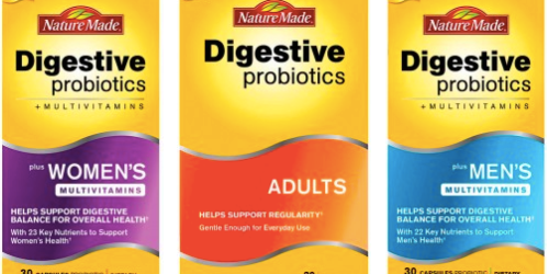 *High Value* $6/1 Nature Made Digestive Probiotics Coupon (+ Walgreens Scenario)