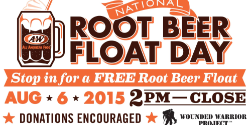 A&W: FREE Small Root Beer Float Tomorrow