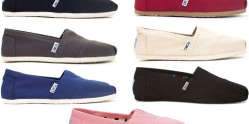 TOMS Canvas Classics ONLY $29.99 + FREE Shipping