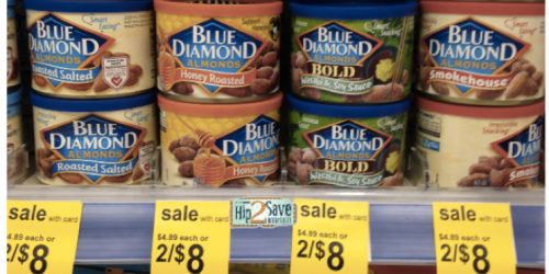 Walgreens: Blue Diamond Almonds 6-Oz Cans ONLY $1