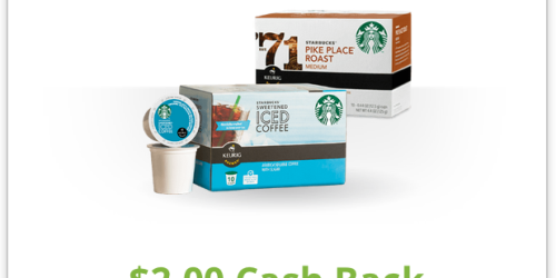 Target: Starbucks Iced Coffee K-Cups ONLY 25¢ Each (After *NEW* $2 Snap by Groupon Rebate Offer)