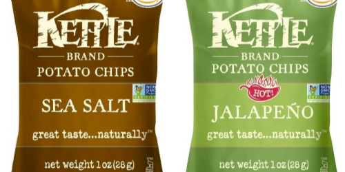 Amazon: 72 Single-Serve Bags of Kettle Brand Potato Chips Only $20.27 Shipped (Just 28¢ Per Bag!)
