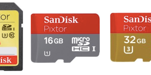 BestBuy: Save BIG on SanDisk Memory Cards Today Only (As Low As $11.99 Shipped – Reg. $34.99)