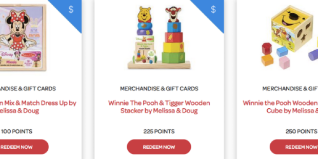 Huggies Rewards Members: As Little As 100 Points Gets You a FREE Melissa & Doug Toy