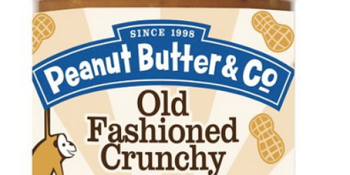 SIX Peanut Butter & Co Old Fashioned Crunchy Peanut Butter Only $14.75 (Just $2.46 Each!)