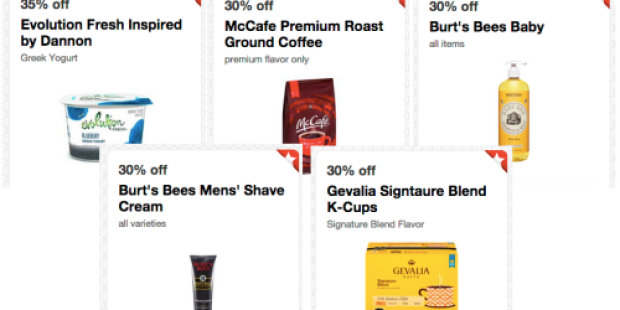 *NEW* Target Cartwheels: 30% Off McCafe Coffee, 30% Off Burt’s Bees Baby + More