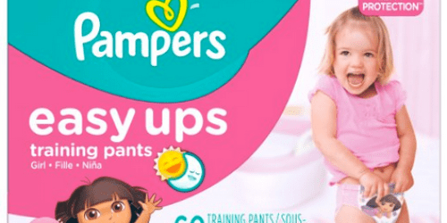 Amazon Mom Members: Pampers Easy Ups Size 4T/5T 60-Count ONLY $14.95 Shipped