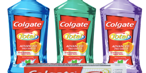 *New* $1/1 Colgate Mouthwash & $1/1 Colgate Toothpaste Coupons (+ Walgreens Scenario)