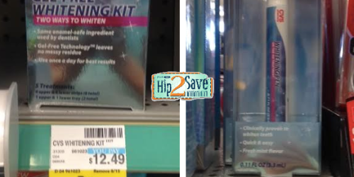 CVS: Teeth Whitening Kit OR Whitening Pen Only $2.49 – Regularly $12.49 (No Coupons Needed!)