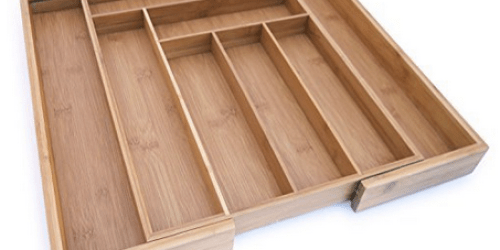Amazon: Highly Rated Culina Bamboo Utensils Drawer ONLY $14.88 (Regularly $39.95)