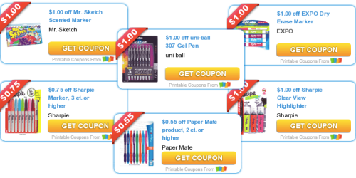 *NEW* Back to School Coupons = FREE Pens at CVS (Today Only!) + Awesome Deal on Markers at Walgreens