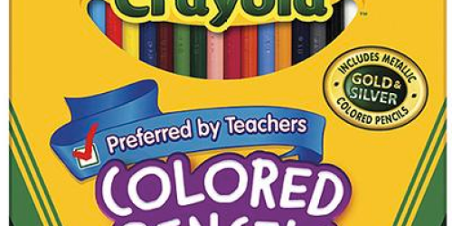 Walmart.com:  Crayola Colored Pencils 50ct Only $1.37