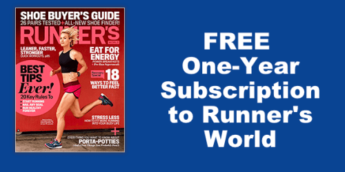 FREE Runner’s World Magazine Subscription
