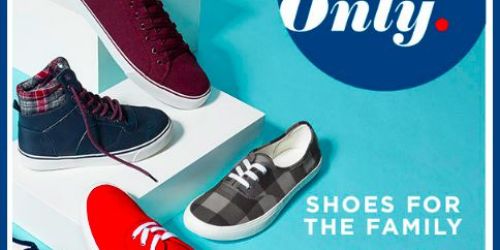 Old Navy: 40% Off Shoes For Entire Family AND $10 Women’s Classic Sneakers (In-Store AND Today Only)