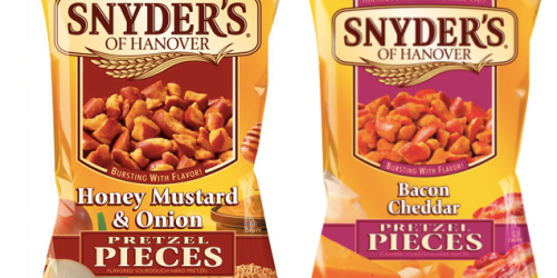 *RESET* $0.55/1 Snyder’s of Hanover Pretzel Pieces Coupon (+ Earn $1 Back From Ibotta App)
