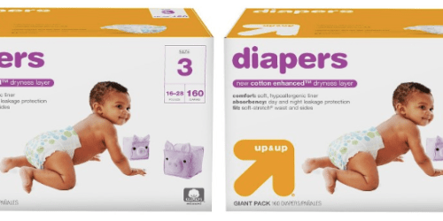 Target: Up & Up Boxed Diapers Only $16.74 Each (Starting 8/16 – Print Coupons Now)