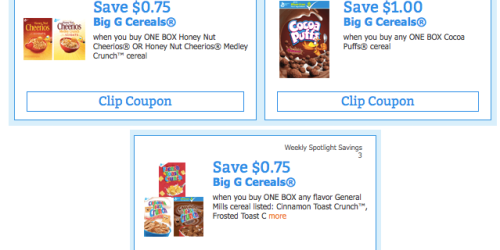 High Value General Mills Cereal Coupons = Cheerios Medley Crunch Only 63¢ at CVS (Thru 8/15)