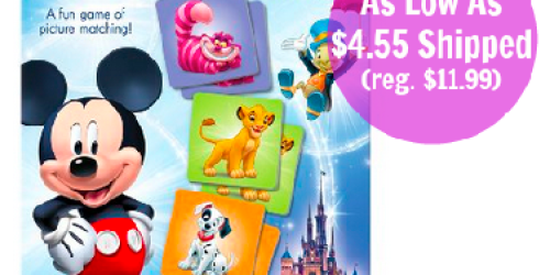 Disney Classic Characters Matching Game As Low As $4.55 Shipped (Regularly $11.99)
