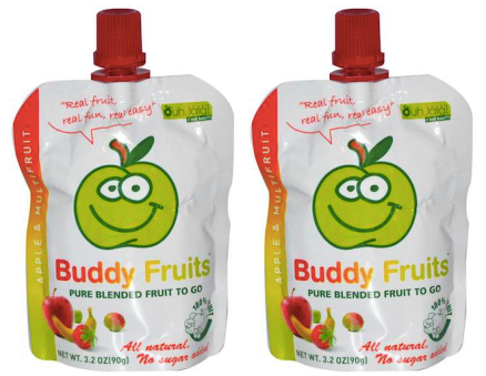 Buddy Fruits pouches