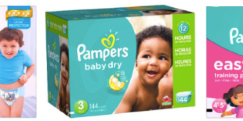 Amazon: High-Value $5/1 Pampers Coupon + 20% Off for Amazon Mom = GREAT Buys on Diapers