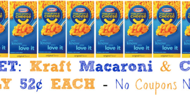 Target: Kraft Macaroni & Cheese ONLY 52¢ Per Box Starting Sunday (No Coupons Needed)