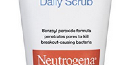 Amazon: 6 Neutrogena Clear Pore Daily Scrub Bottles Only $8.07 Shipped ($1.35 Each!)