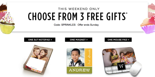 Shutterfly: FREE 5X7 Notepad, Magnet OR Mouse Pad (This Weekend Only!) – Just Pay Shipping