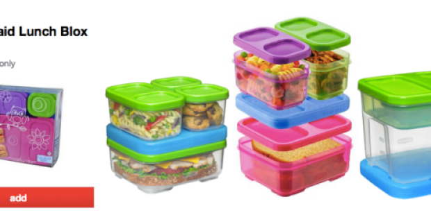 Target: Rubbermaid Lunch Blox Sandwich or Salad Kits Only $4.39 (Reg. $7.99!) + More