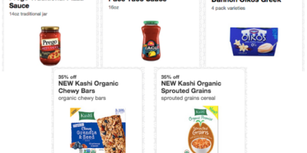 *NEW* Target Cartwheels: 40% Off Prego Pizza Sauce, 35% Off Kashi, 30% Off Annie’s Products + More