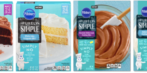 Target: Pillsbury Purely Simple Frosting Mixes Only 59¢ AND Cake Mixes Only $1.49