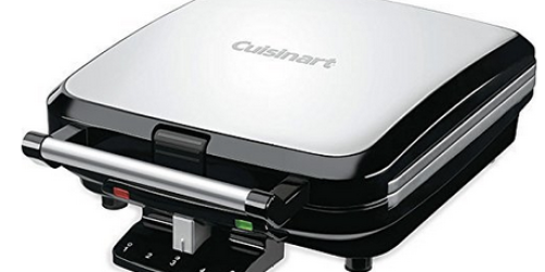 Highly Rated Cuisinart 4-Slice Belgian Waffle Maker Only $39.99 Shipped (Lowest Price!)