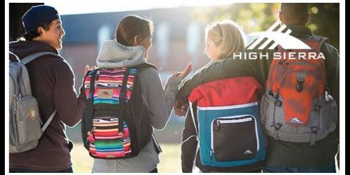 Amazon: 45% Off High Sierra Backpacks (Today Only)