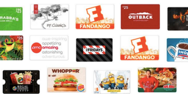 Target.com: Up to 15% Off Gift Card Purchases = $50 eBay eGift Card Only $45 + More