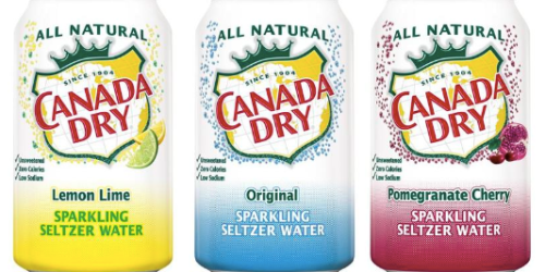 *NEW*  $1/1 Canada Dry Sparkling Seltzer Water = ONLY $1.33 Per 12-Pack at Walmart