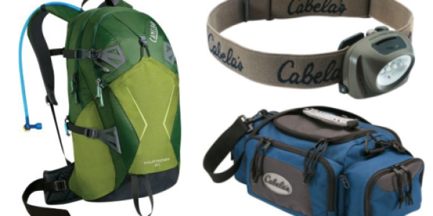 Cabelas: Hot Buys on CamelBak Hydration Pack, Utility Bag & More (+ Free Shipping w/ $99 Purchase)