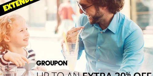 Groupon: EXTRA 20% Off Local Deals (Extended!)