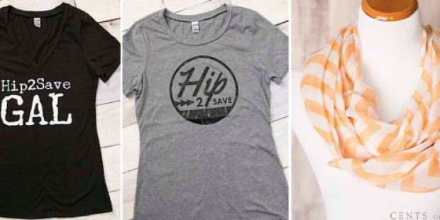 This Week’s Wear it Wednesday Winner (+ Hip2Save Shirt AND Chevron Scarf Under $17 Shipped)