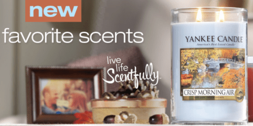 Yankee Candle: *NEW* $10 Off $25 Purchase or $20 Off $45 Purchase Coupons (Valid In-Stores or Online)
