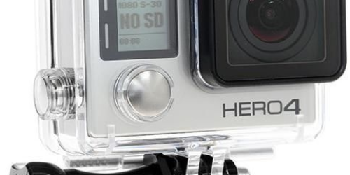 Highly Rated GoPro HERO4 Black Action Camera Only $379 Shipped (Reg. $499.99)