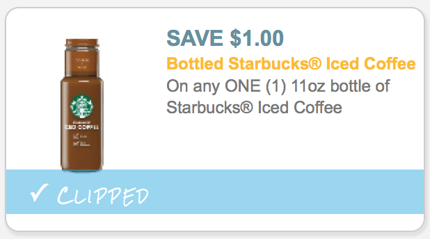 *new* $1 1 Starbucks Iced Coffee Coupon = Free Starbucks Iced Coffee At 