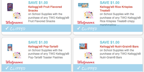 $4 in Kellogg’s Printable Coupons = Pop-Tarts Pastries Only $1.49 at Walgreens (Starting 8/23)
