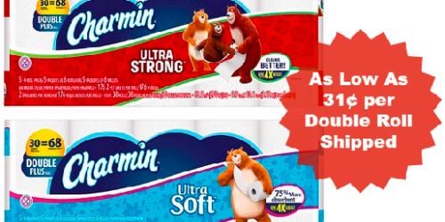 Target.com: *HOT* Deals on Charmin Toilet Paper (Only 32¢ Per Double Roll of Charmin ULTRA)