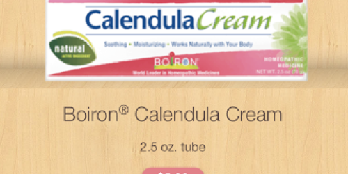 CVS: Possible $7 Money Maker When You Purchase Boiron Calendula Cream