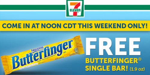 7-Eleven: FREE Butterfinger Single Bar – No Purchase Required (8/29 & 8/30 After 12PM CST)